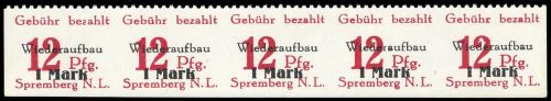 1946, Deutsche Lokalausgabe Spremberg, 20 A Udr PF, **