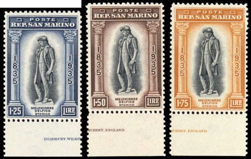 1935, San Marino, 215-226, **