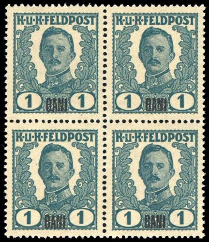 1918, Österreich Feldpost Rumänien, I (4), **