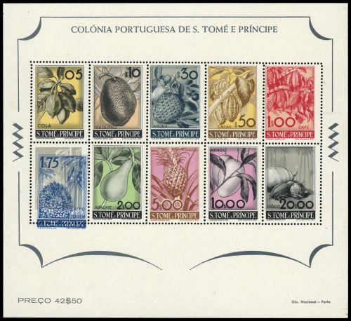1948, St. Thomas und Prinzeninseln, Block 1 Pv, **