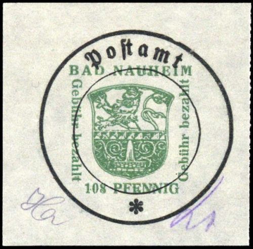 1946, Deutsche Lokalausgabe Bad Nauheim, 7 I z, **