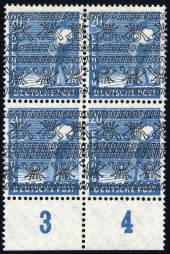 1948, Bizone, 43 I DK (4) UR, **