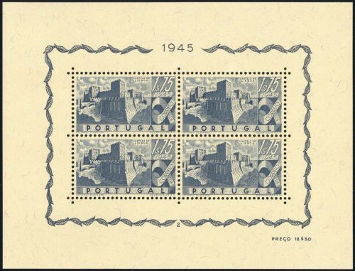 1946, Portugal, Block 10, **