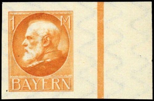 1914, Altdeutschland Bayern, 104 PU orange, **