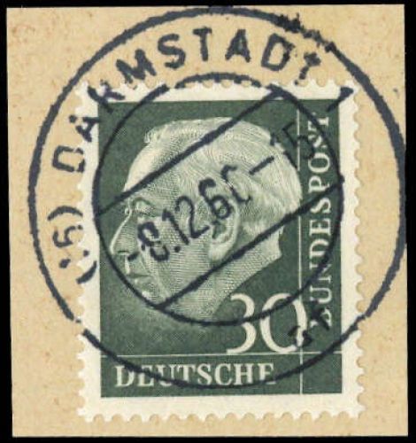 1957, Bundesrepublik Deutschland, 259 y, Briefst.
