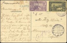 1905, Guadeloupe, 61, 57 u.a., Brief
