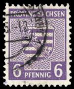 1945, SBZ Provinz Sachsen, 69 X Aa, gest.