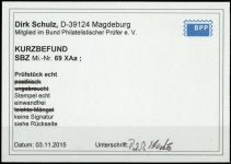 1945, SBZ Provinz Sachsen, 69 X Aa, gest.