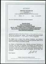 1923, Deutsches Reich Dienst Regierung Wiesbaden, WIE 10 II a K, ...