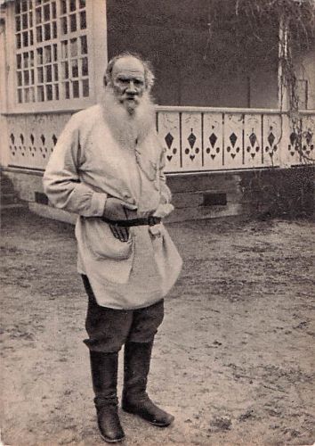 russischen Schriftstellers und Denkers Lew Nikolajewitsch Tolstoi