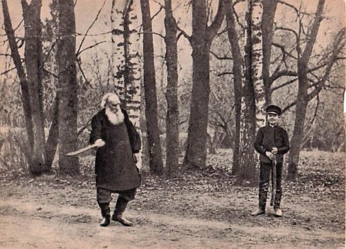 russischen Schriftstellers und Denkers Lew Nikolajewitsch Tolstoi