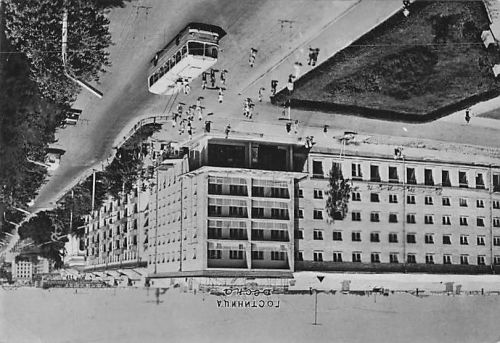 Гостиница «Десна» (Hotel Desna) am Lenin-Platz in Brjansk, Russland