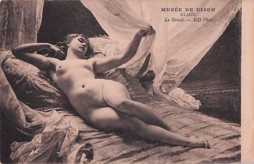 das Gemälde Le Réveil (Das Erwachen) des französischen Malers Pierre-Paul-Léon