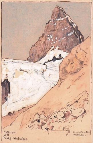 Eugen Bracht (1842–1921) Darmstädter Künstlerkolonie Hand gemalt