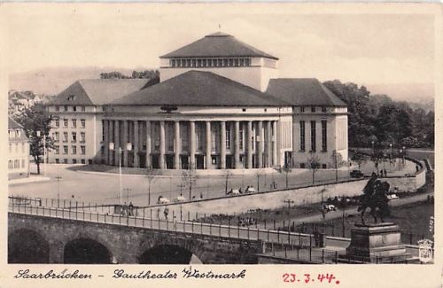 Saarbrücken Gau Theater / Saarbrücken /Saarbrücken Stadtkreis