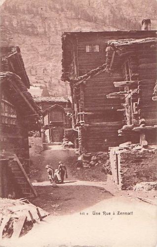 it Une Rue à Zermatt