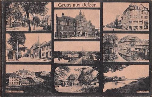 AK Oldenstadt Uelzen in Niedersachsen, Realgymnasium, Außenmühle,