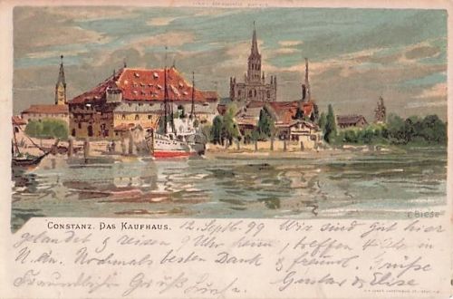 AK Constanz Das Kaufhaus GERMANY
