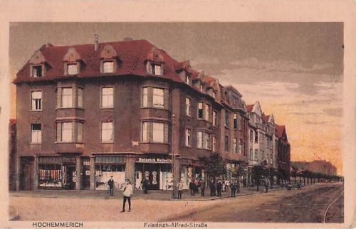 Friedrich-Alfred-Straße im Duisburger