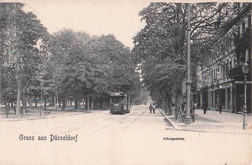 Gruss aus Düsseldorf Königsallee.