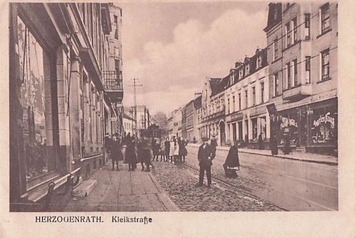Postkarte: Herzogenrath - Kleikstraße.