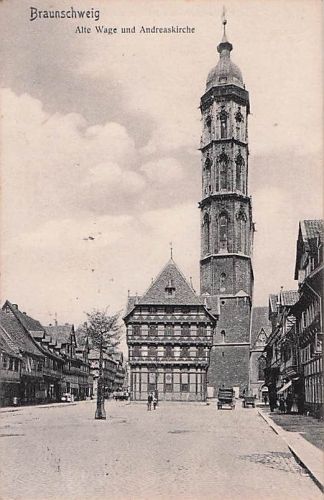 Braunschweig Alte Wage und Andreaskirche