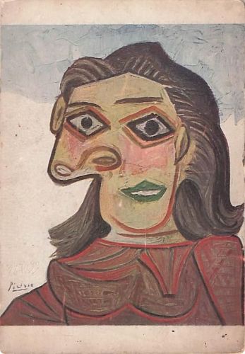 Tête de femme“ (Kopf einer Frau) von Pablo Picasso