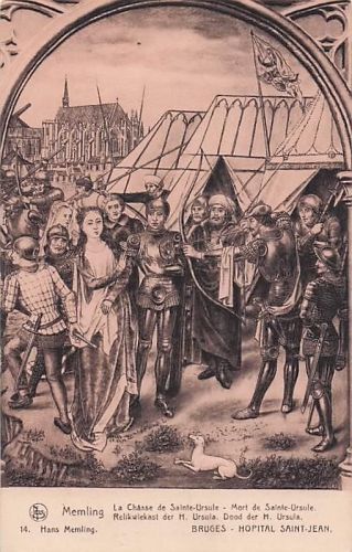 Brügge - Jagd Der Heiligen Ursula - Märtyrerin Der Heiligen Ursula