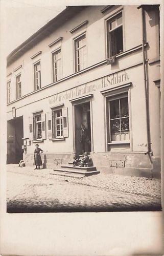 Gastwirtschaft & Handlung H. Schlarb.“.