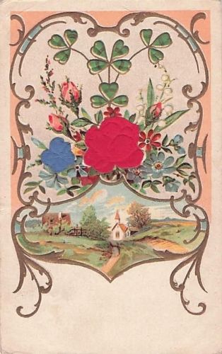AK Großbritannien (Dorset) – Gelaufen 1907 mit Edward VII. Briefmarke