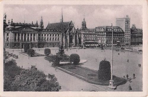 AK Leipzig. Augustusplatz. Postkarte, ungelaufen, Ansichtskarte,