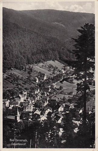 Bad Herrenalb, Gesamtansicht.