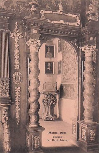 Mainz, Dom Inneres der Kapitelstube
