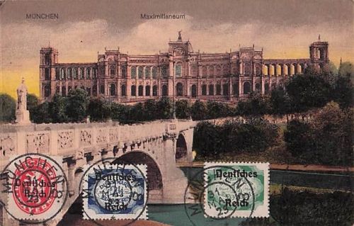 Historische AK München Maximilianeum um 1902