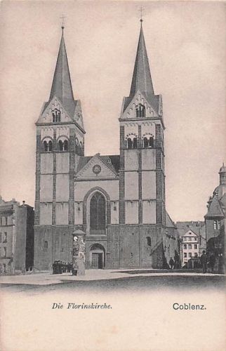 Die Florinskirche. Coblenz.