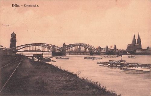 Köln. Dombrücke