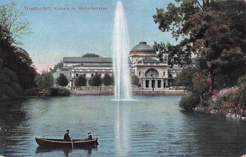 Wiesbaden, Kurhaus m. Welherterrasse