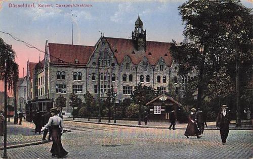 Düsseldorf, Kaiserl. Oberpostdirektion,