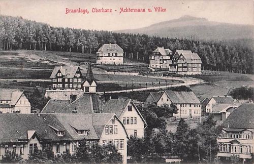 Braunlage, Oberharz Achtermann u. Villen