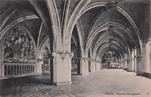 AACHEN, Rathaus-Krönungssaal. 11