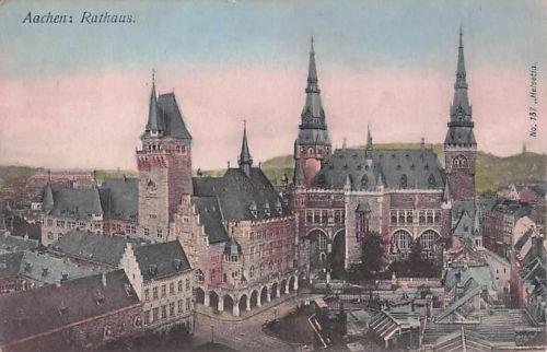 Aachen: Rathaus. No. 157 Helvetia.