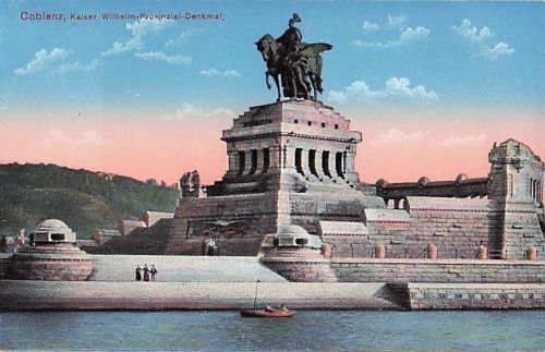 AK Coblenz, Kaiser Wilhelm-Provinzial-Denkmal,