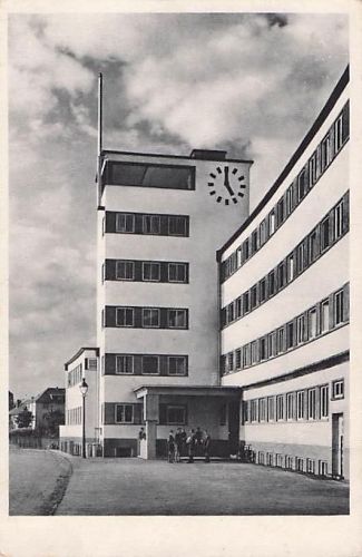 Historische Ansichtskarte: Frankfurt am Main – Haus der Jugend (1936)