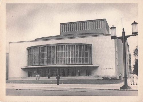 Alte Ansichtskarte Berlin – Schillertheater (Bismarckstraße) ca. 1950er-Jahre