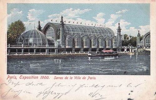 Paris, Exposition 1900. Serres de la Ville de Paris.