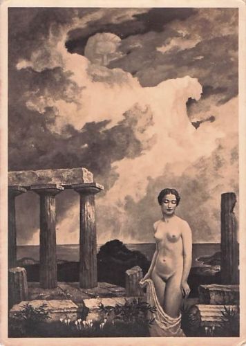 Kuenstlerkarte Oskar Graf Aphrodite / Kuenstlerkarte /
