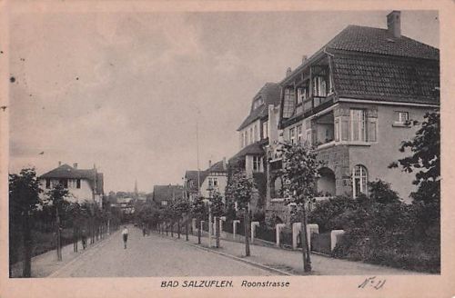 AK Bad Salzuflen, Moltkestraße,