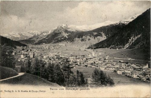 Davos vom Gemsjäger gesehen