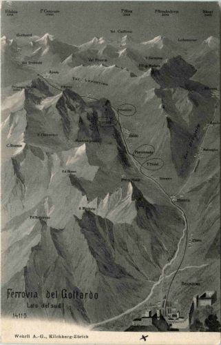 Ferrovia del Gottardo - Bellinzona Faido Airolo