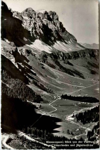 Klausenpass - Blick von der Vorfrutt